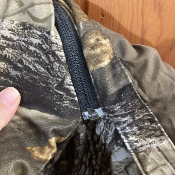 Remington Real Tree Hardwood Camo Insulated Coat Mens M Thermal Thermore Hunting - Picture 6 of 10